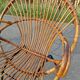 Set of 2 rattan armchairs