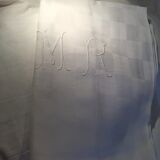 Nappe monogrammée