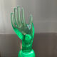 Vintage Plexiglas Ring Hand from the 70s-80s