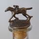 Bouteille grenade,bouchon cheval et cavalier
