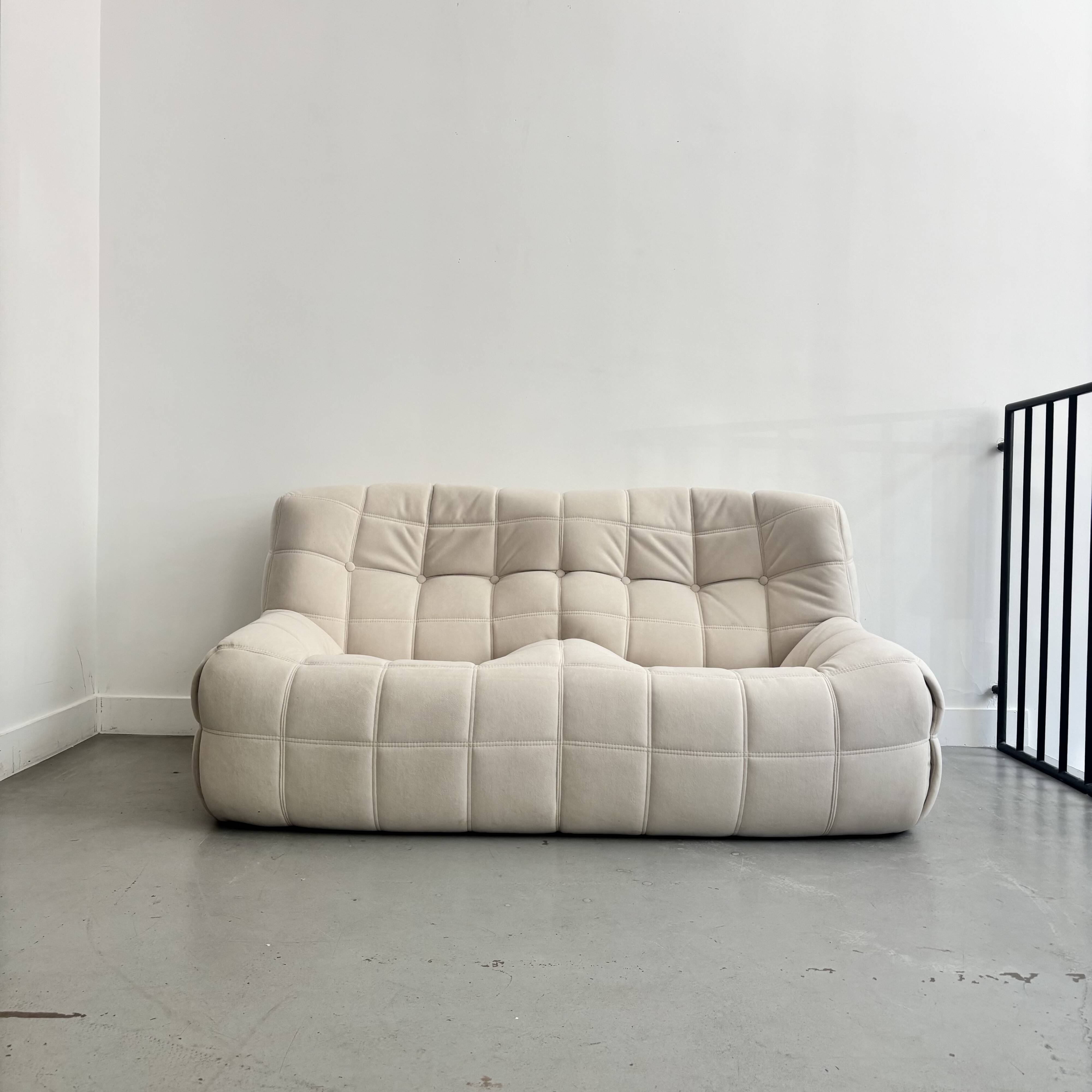 "Kashima" 2-seater sofa by Michel Ducaroy for Ligne Roset 1976