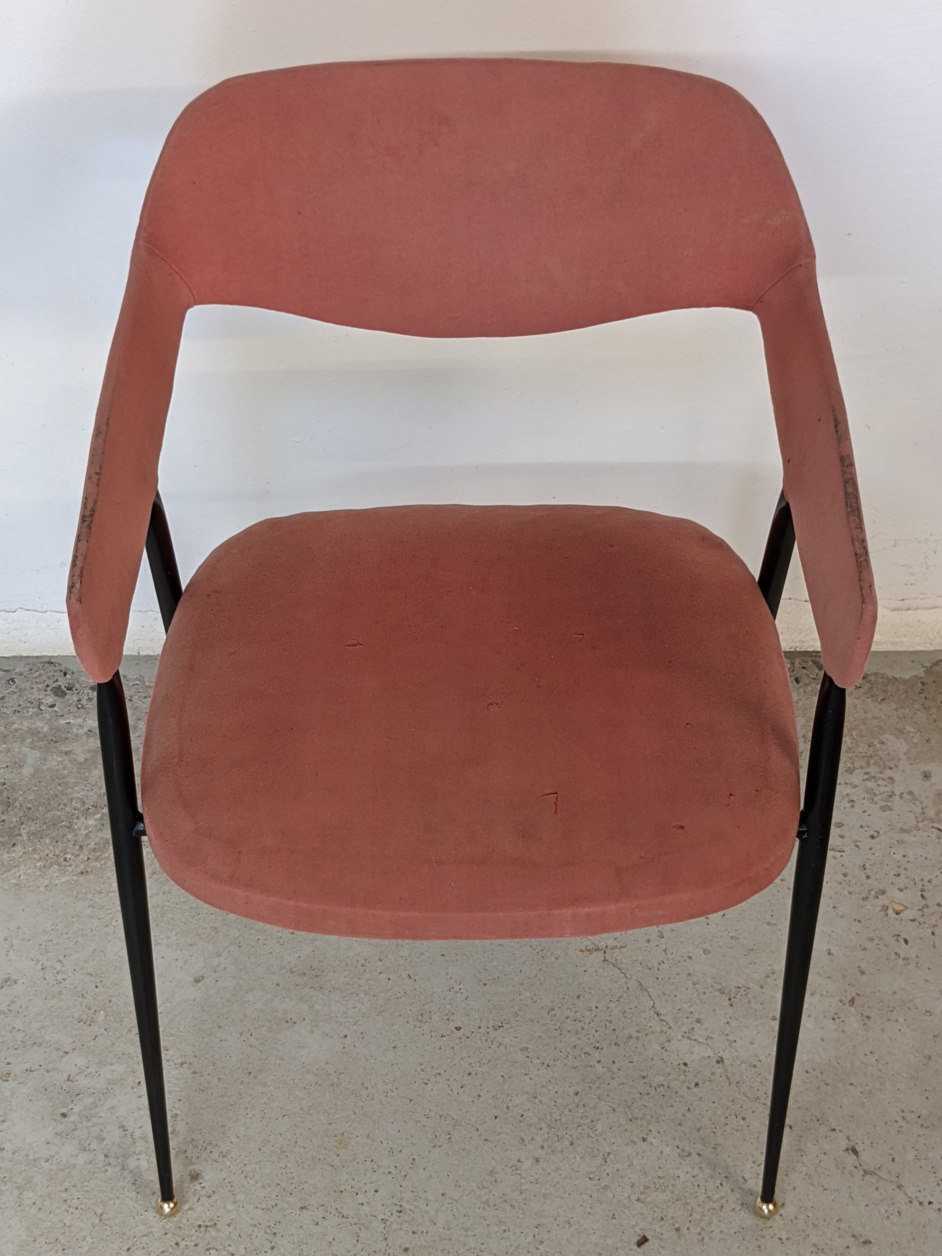 Pair of compass chairs - 50s