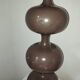 Floor lamp 70s turned wood