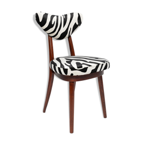 Chaise cœur à motif