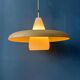 Vintage Louis Kalff Philips OVNI opaline glass pendant light