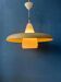 Vintage Louis Kalff Philips OVNI opaline glass pendant light