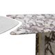 L.A. Studio Contemporary Modern Marble and Brass Italian Dining Table