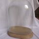 Napoleon III wedding globe with oak base