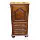 Louis XIV solid oak commode confiturier from the 20th century, 58x38cm.