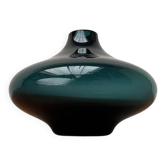 Vase en verre scandinave du milieu du siècle, années 1960