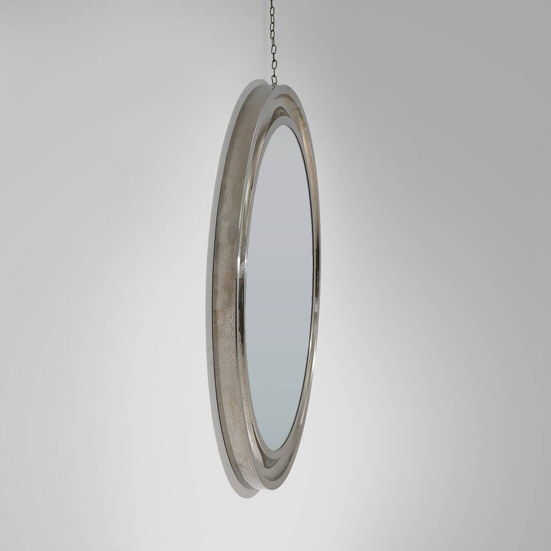 Wall mirror "Specchio" by Sergio Mazza for Artemide, 1960s.