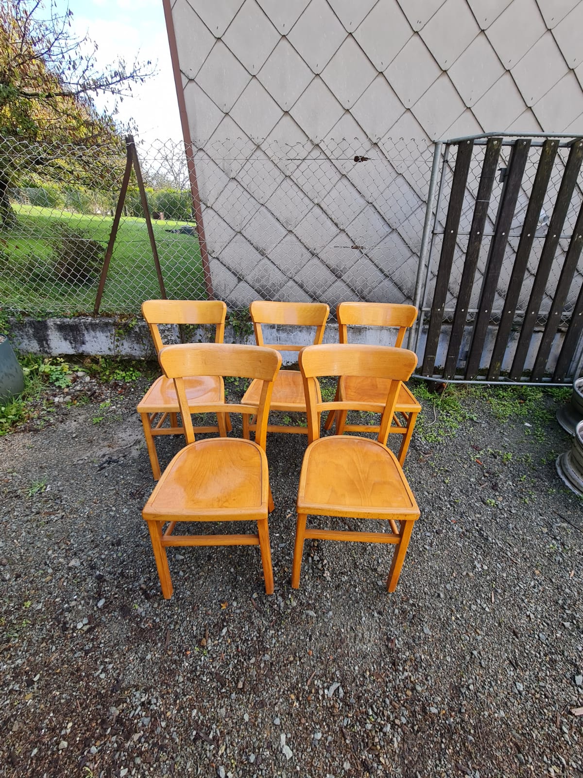 Chaises de bistrot Luterma