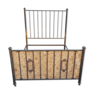 Brass bed