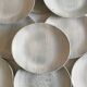 set of 11 Salins Faience Caribbean plates, 60s