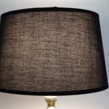 Vintage metal and brass lamp 1970