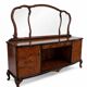 Classic Chippendale Dining Room Suite, Italy, Early 20th Century, Walnut