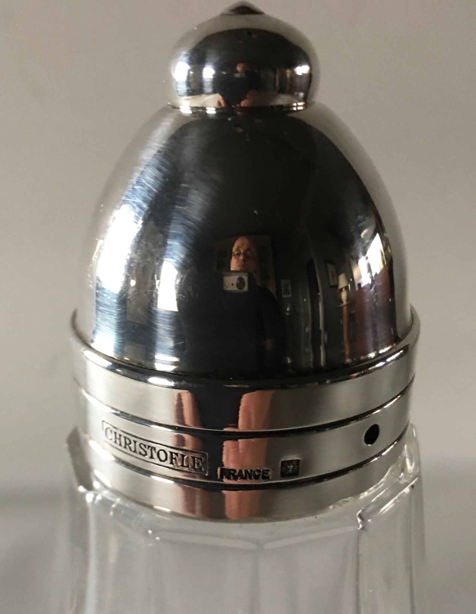 Chistofle silver metal sprinkler