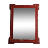Louis XVI style mirror, repainted, vintage, 75 cm