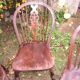 Suite of 4 chairs windsor english bistro
