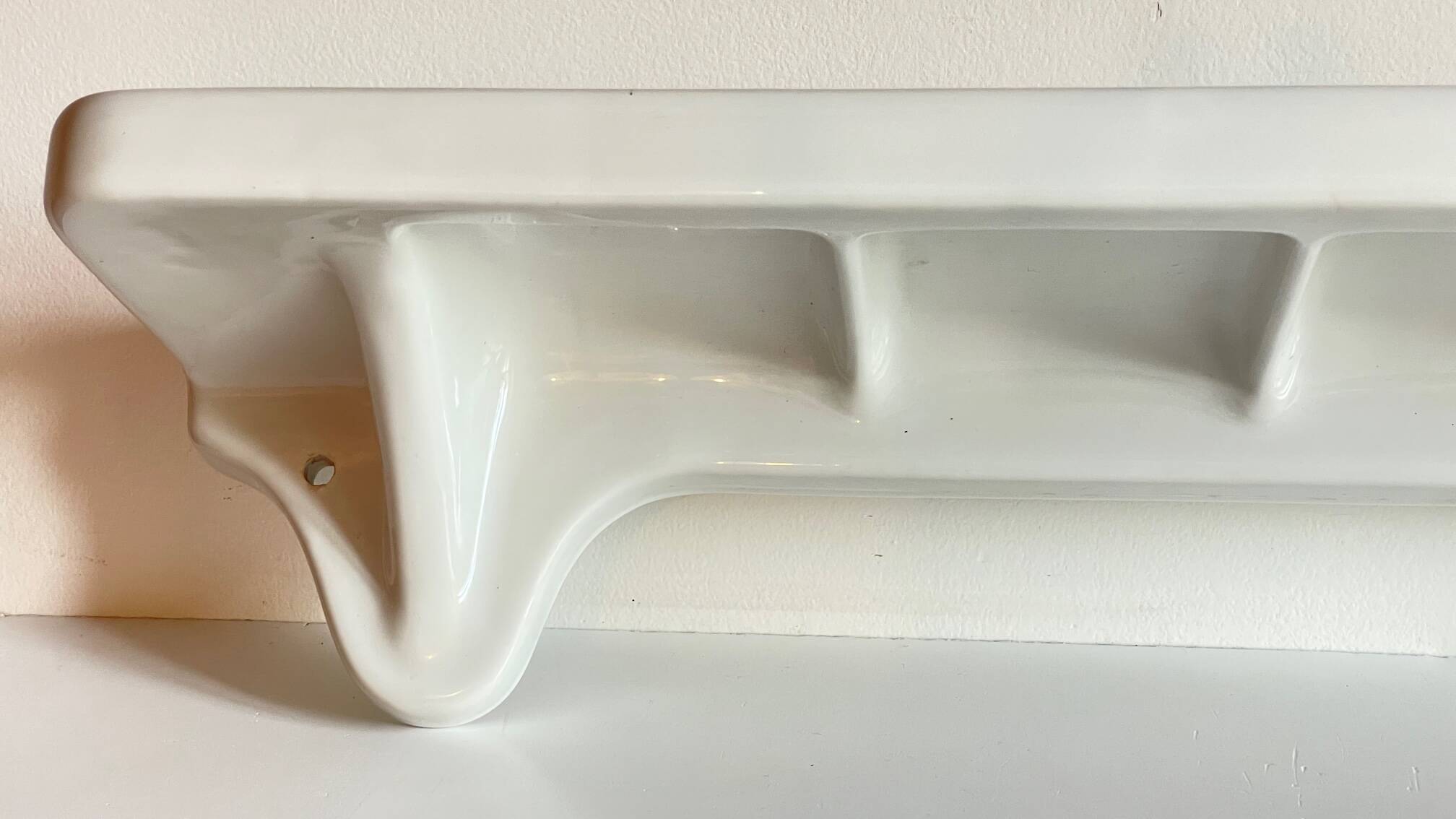 Vintage ceramic wall shelf - france