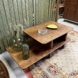 Vintage wood coffee table 50/60