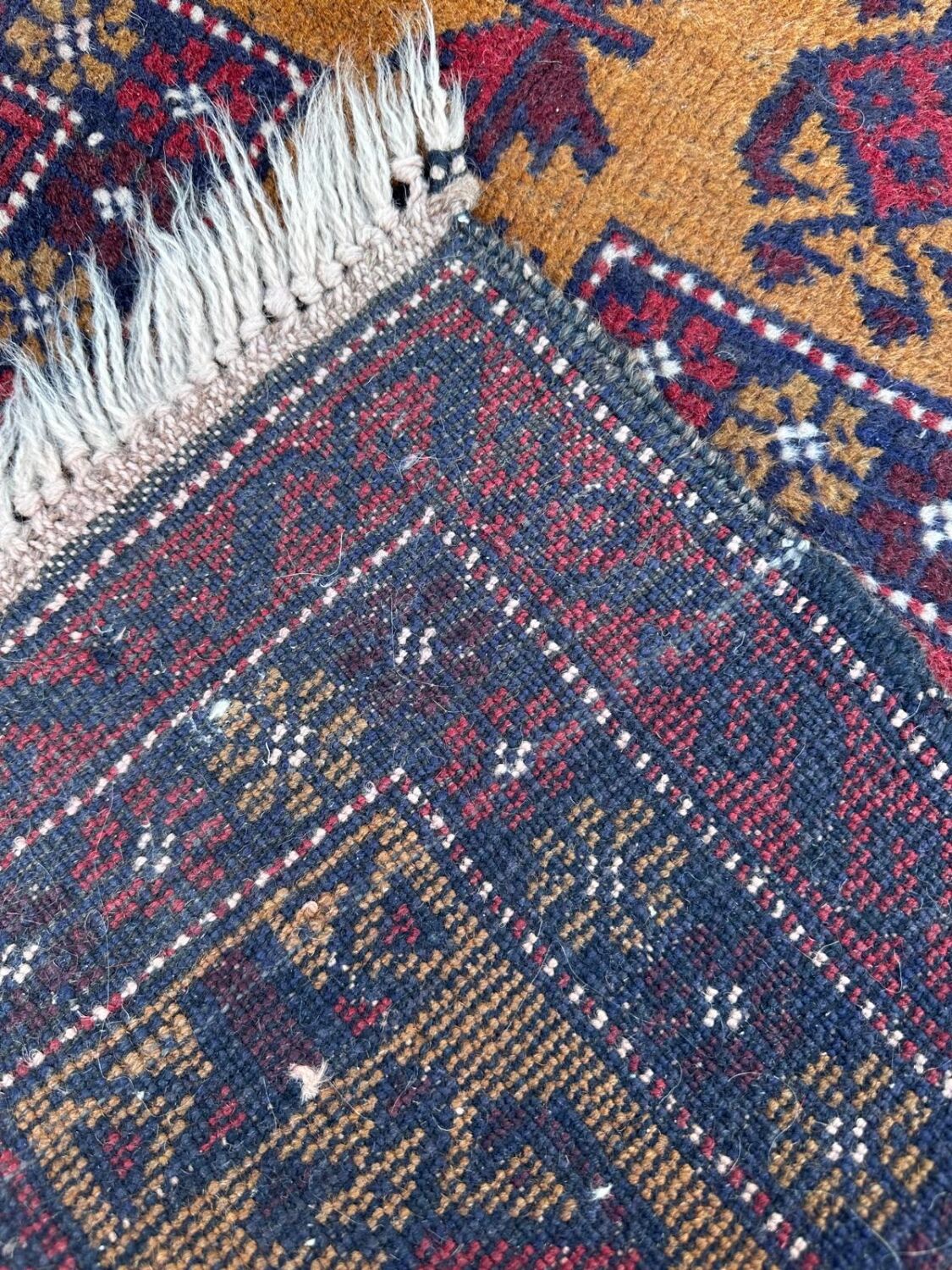 Handmade Afghan rug