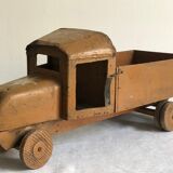 Antique toy, wood and metal truck