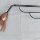 Street light, gallows, industrial wall light in copper from the 1930s