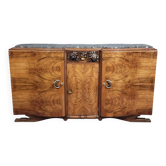 Art Deco period sideboard in burr walnut, circa 1930