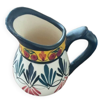 Henriot milk jug Quimper earthenware