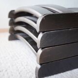 5 x chaises pliantes vintage