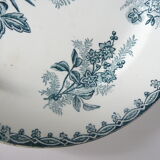 Lot of 4 plates flat land of iron, model Margot