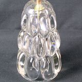 Mid-century crystal table lamp base