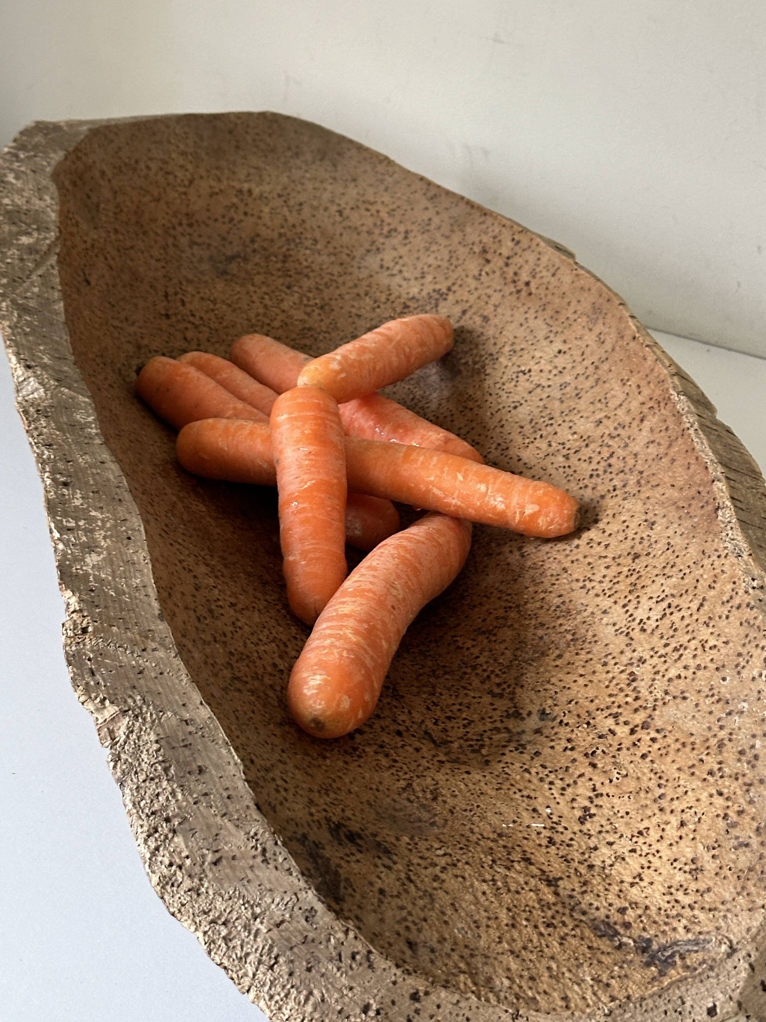 Large vintage cork centerpiece cup from the 60s