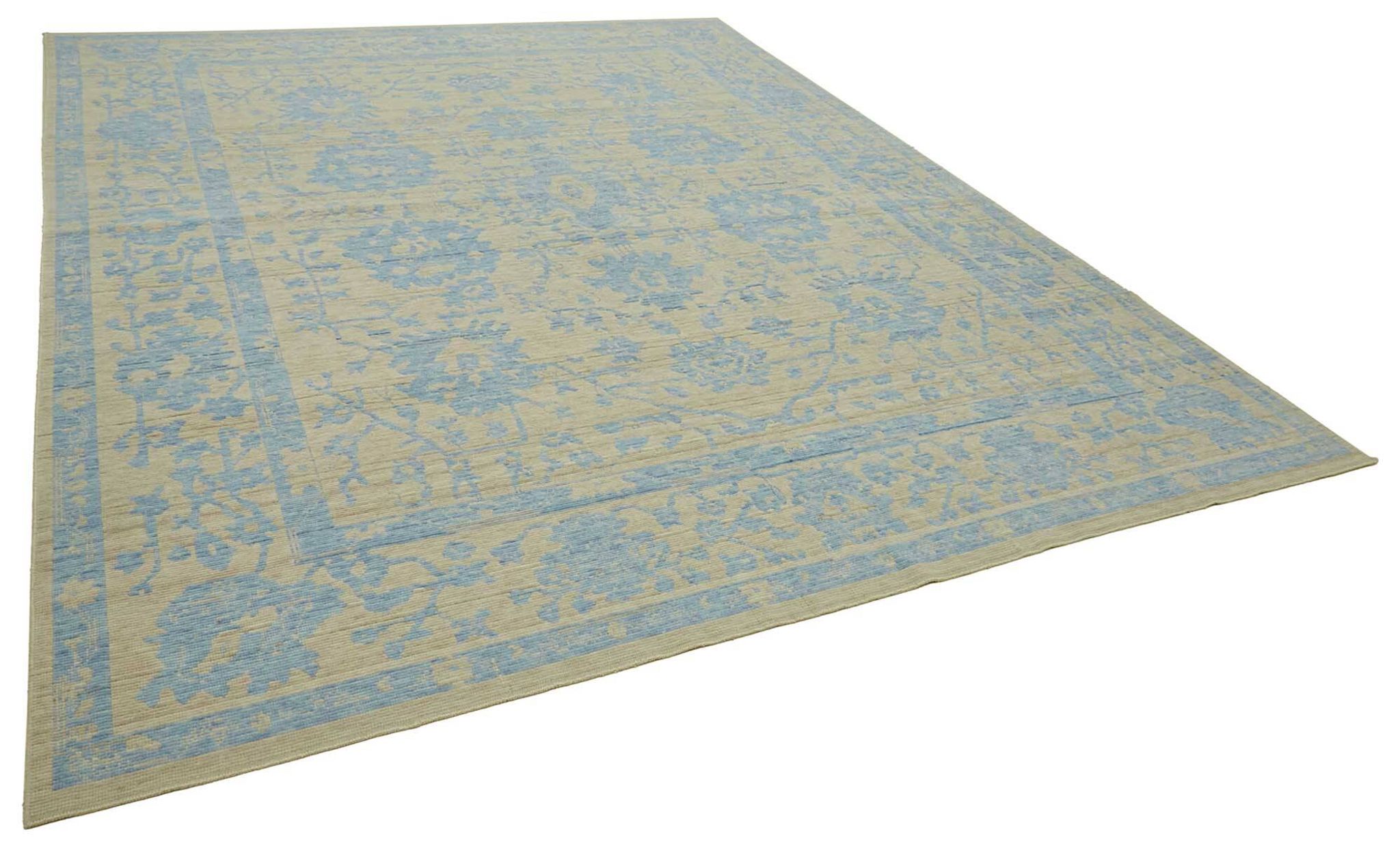 Tapis Oushak turc fait main 304 cm x 387 cm