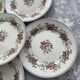 Lot de 6 assiettes à dessert polychromes Sarreguemines