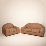 Alain Delon armchair and sofa for Maison Jansen