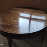 half-moon table