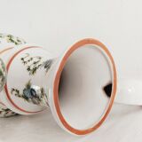 Aiguière de 39 cm en faïence Capodimonte