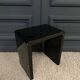 Piano lacquer stool end table 1950
