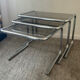 Series of 3 vintage nesting tables from the 60s and 70s