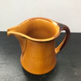 Pichet St Clément céramique jaune made in France vintage