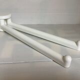 Towel rack white Space age Italy metal plastica