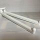 Porte serviettes blanc Space âge Italy métal plastica