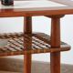 Vintage teak ceramic coffee table Gemina Møbler