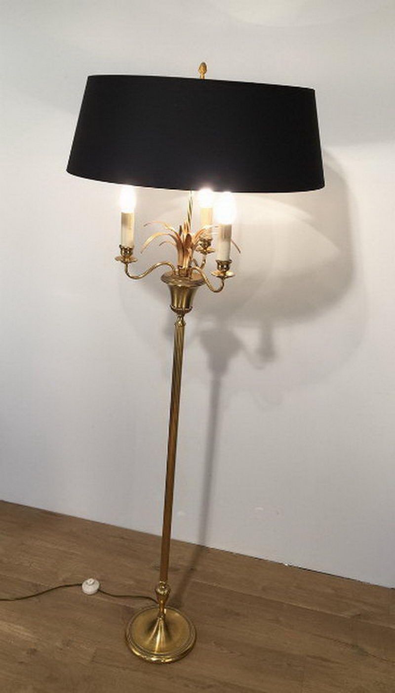 Pineapple floor lamp