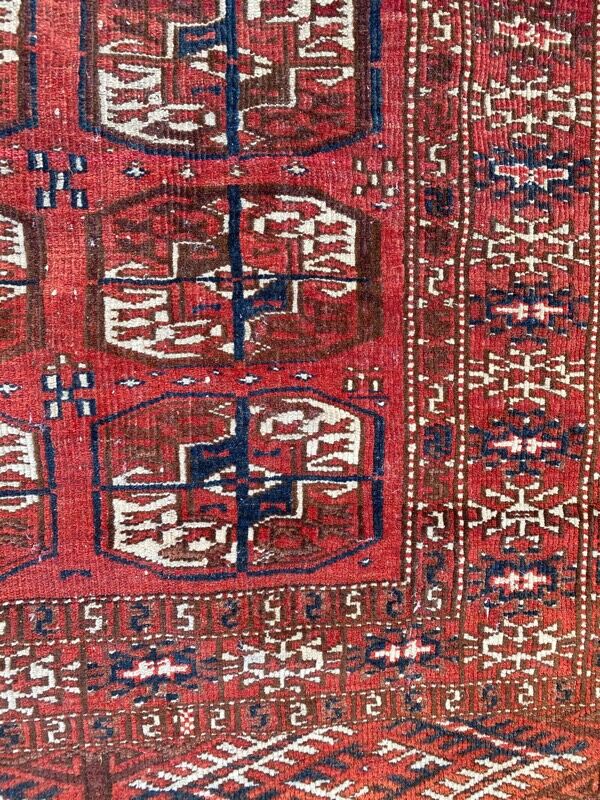 Carpet ancient afghan bukhara 92x138 cm