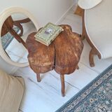 Coffee table, side table, brutalist end table.