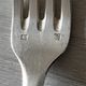 Antique silver-plated forks