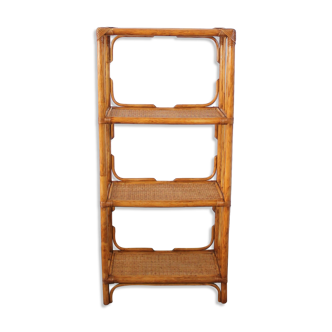 Shelf in rattan